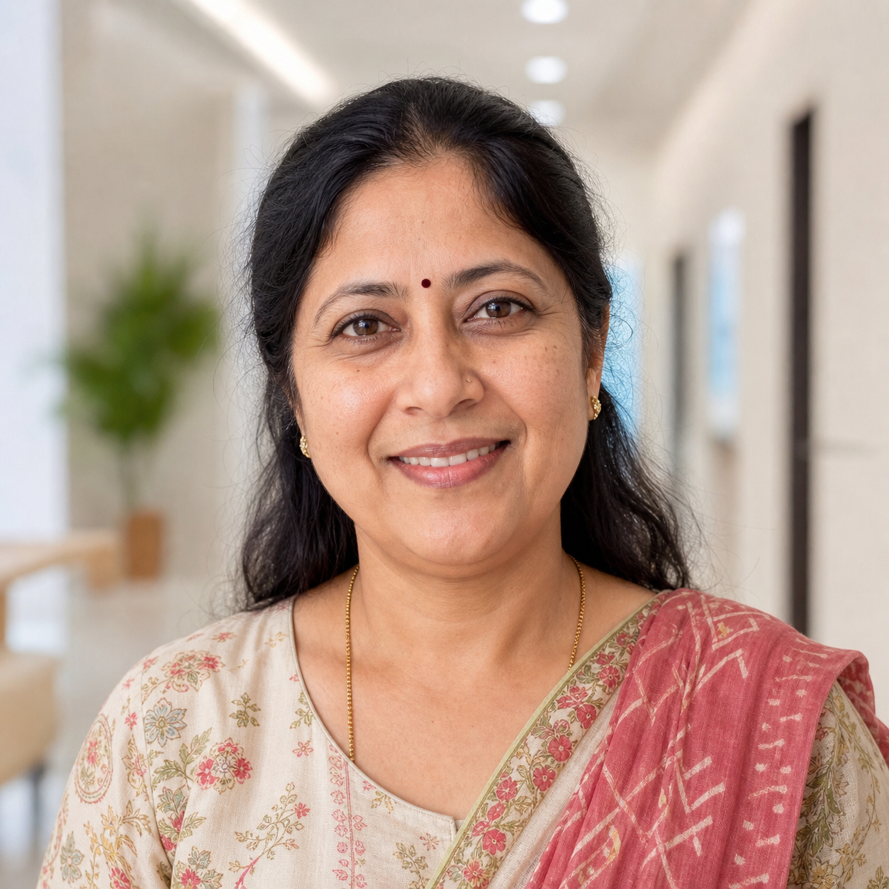 Indian customer review portrait